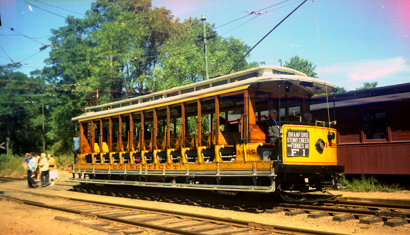 East Haven - Branford, Osgood Bradley 4-axle motor car Nr 1425