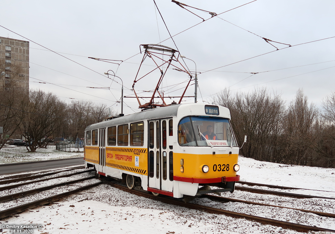 Moskwa, Tatra T3SU Nr 0328