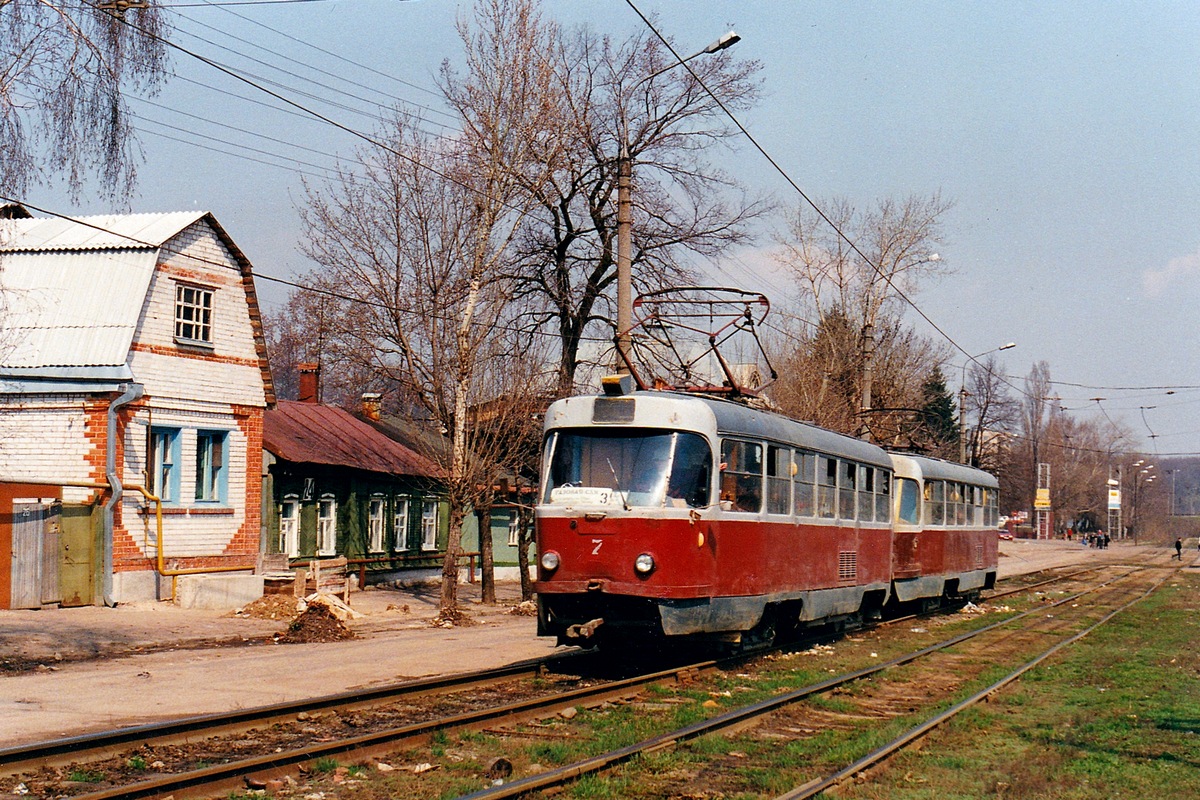 Воронеж, Tatra T3SU № 7; Воронеж — Исторические фотографии