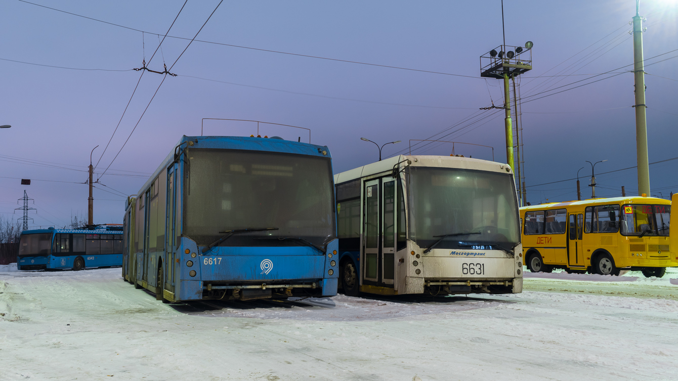 Рязань, Тролза-6206.00 «Мегаполис» № 3093; Рязань, Тролза-6206.01 «Мегаполис» № (6631)