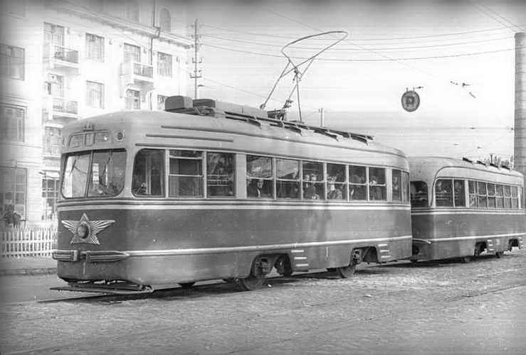 Самара, КТМ-1 № 1; Самара — Исторические фотографии — Трамвай и Троллейбус (1942-1991)