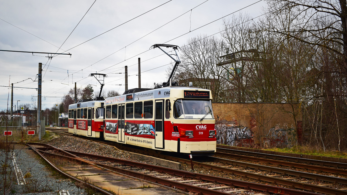 Хемниц, Tatra T3DM № 519