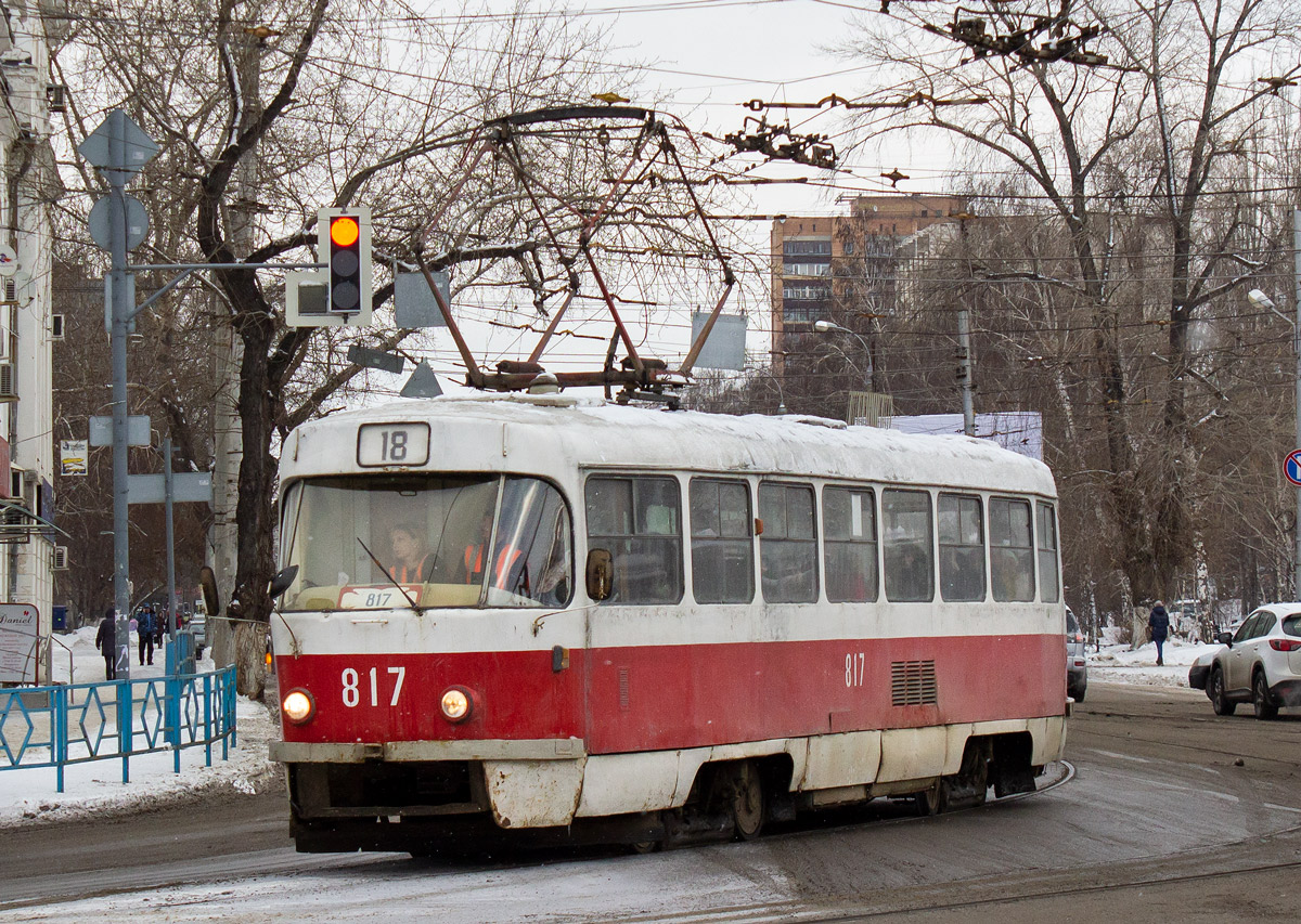 Самара, Tatra T3SU № 817