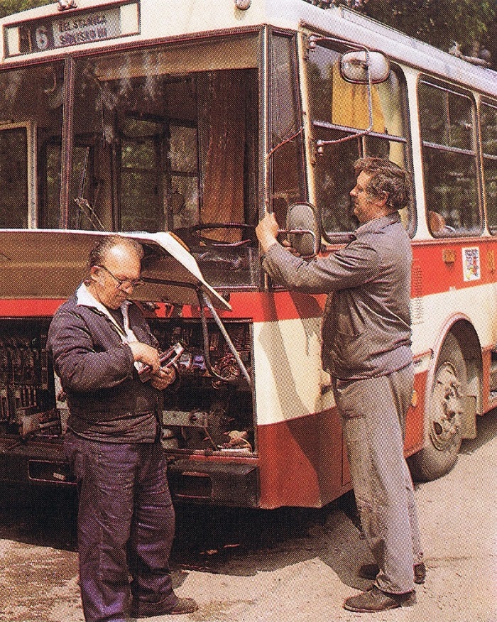 Прешов, Škoda 14Tr08/6 № 81; Прешов — Старые фотографии