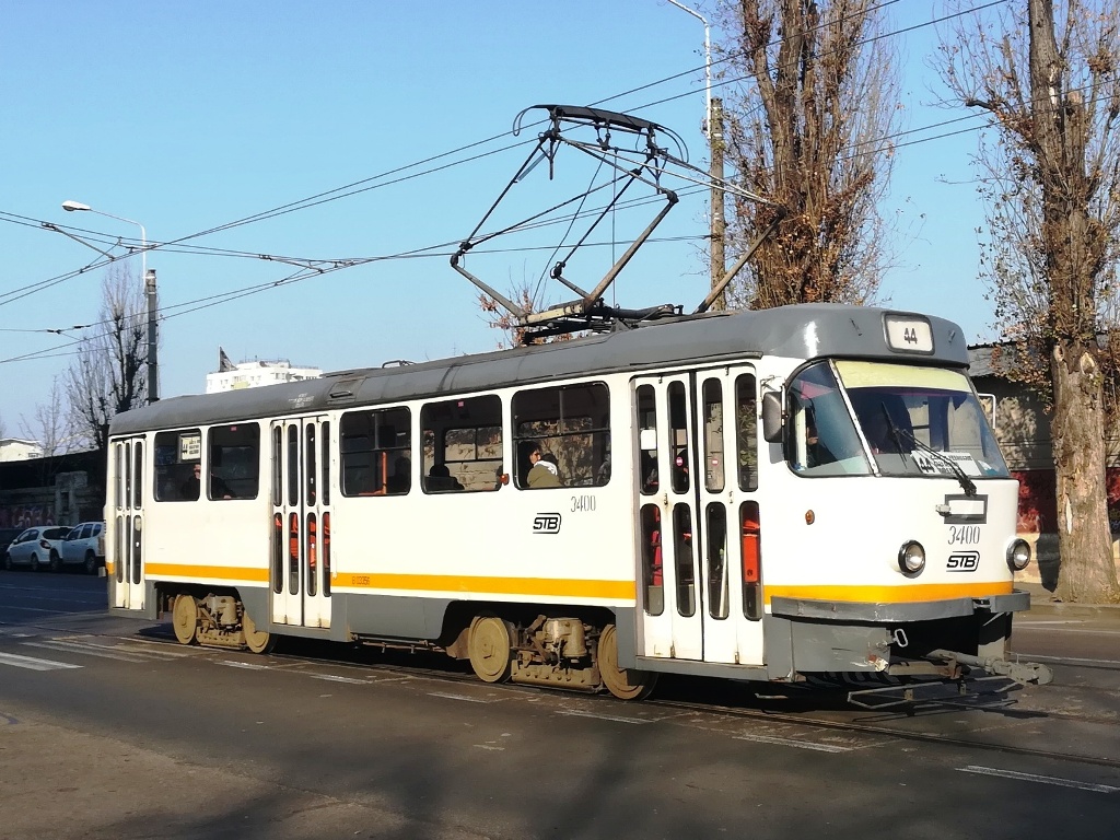 Бухарест, Tatra T4R № 3400