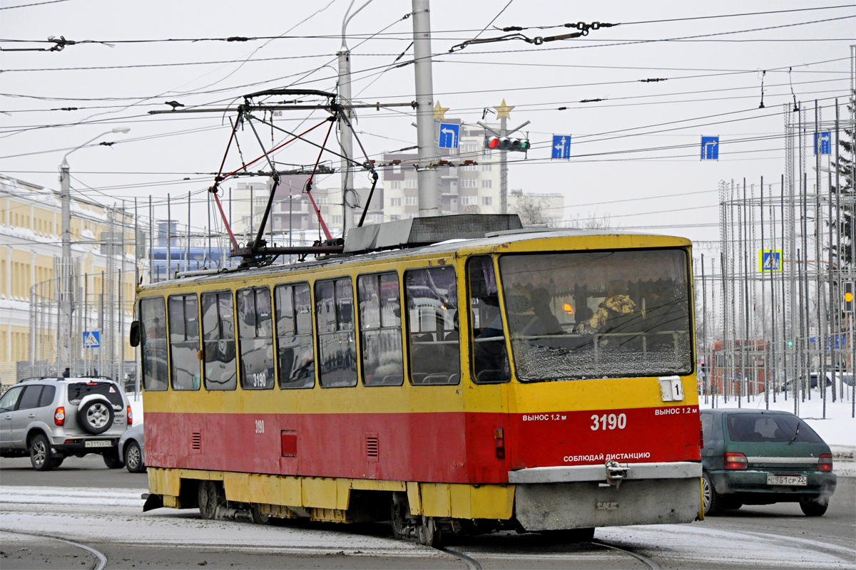 Барнаул, Tatra T6B5SU № 3190