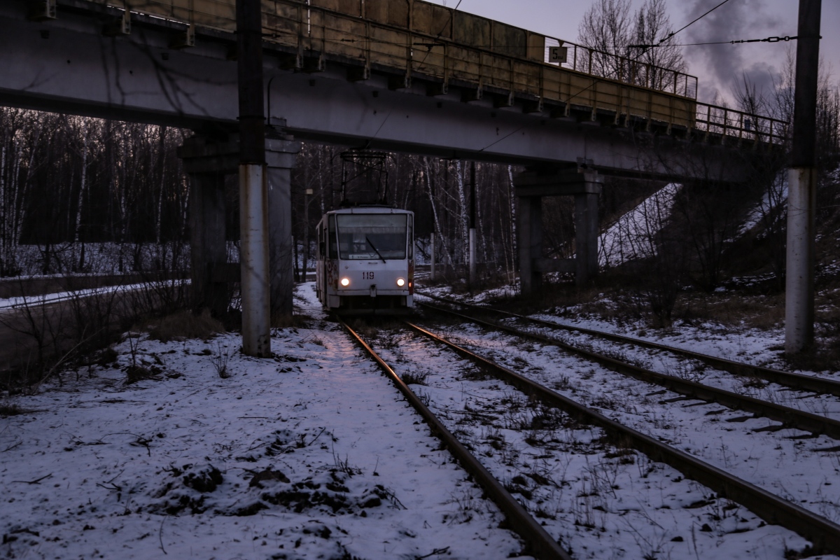 Липецк, Tatra T6B5SU № 119