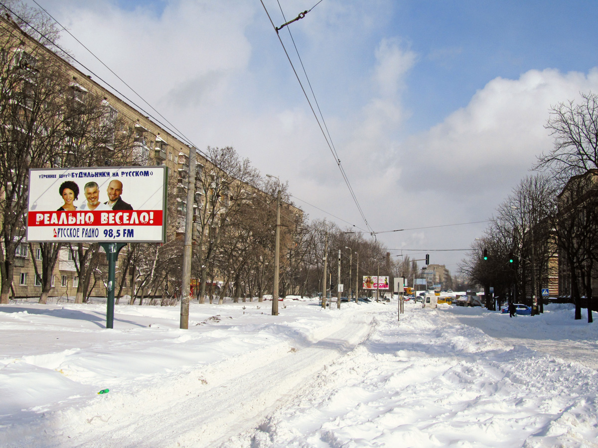Киев — Снегопад 22-24 марта 2013; Киев — Трамвайные линии: Подольская сеть — запад, юг