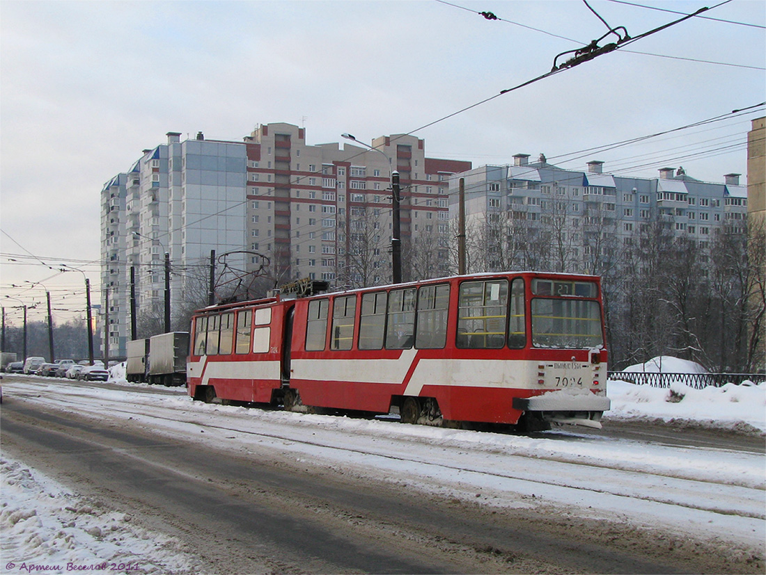 Санкт-Петербург, ЛВС-86К № 7024