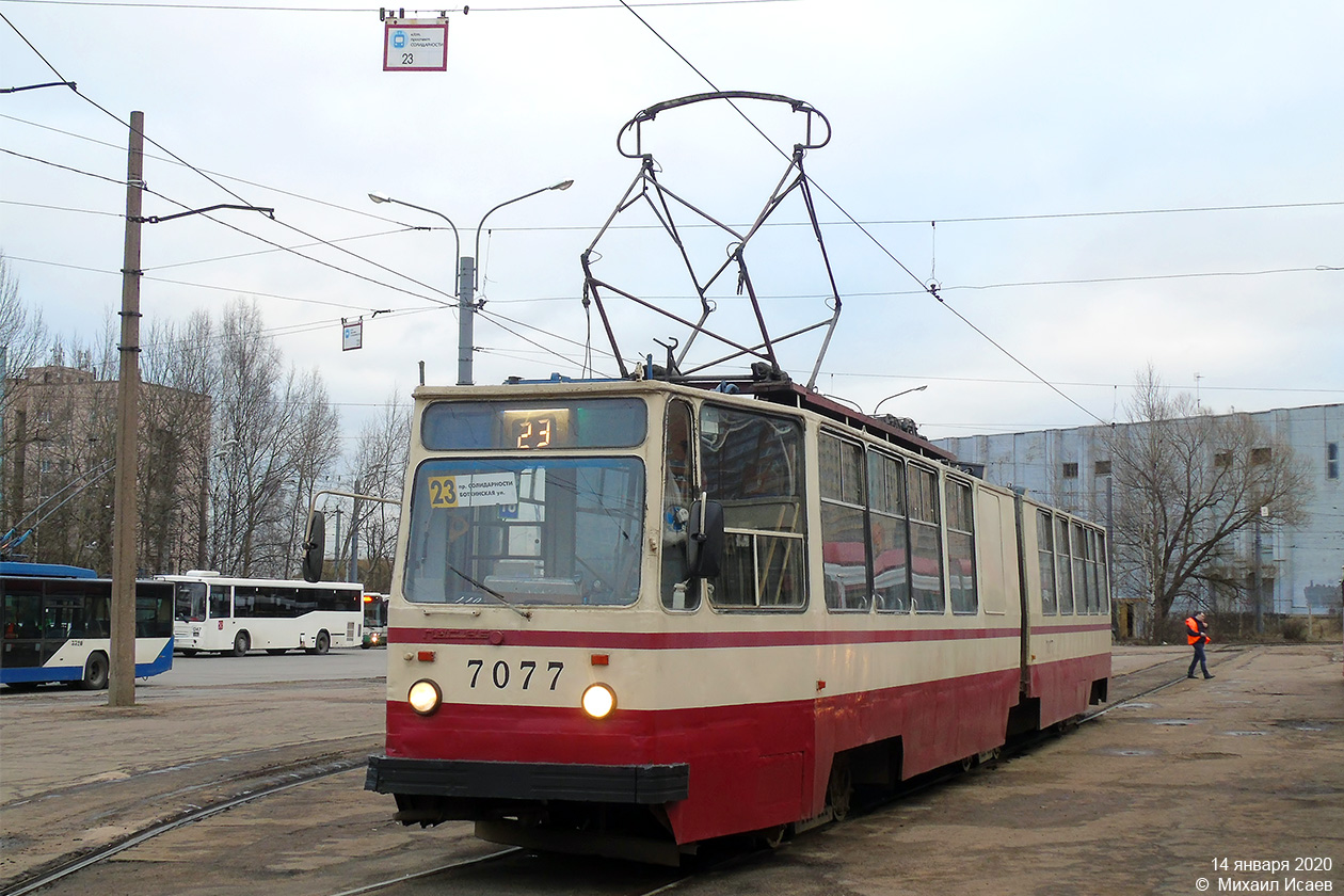 Санкт-Петербург, ЛВС-86К № 7077