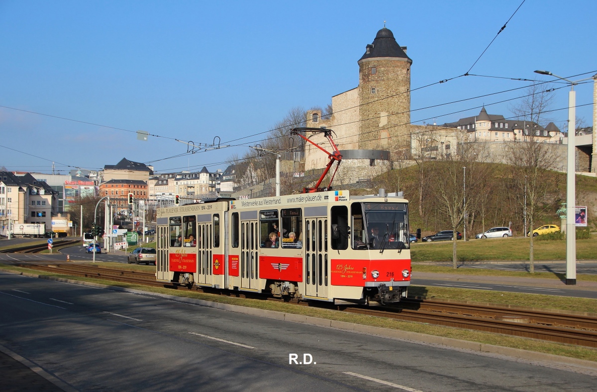 Plauen, Tatra KT4DMC nr. 216