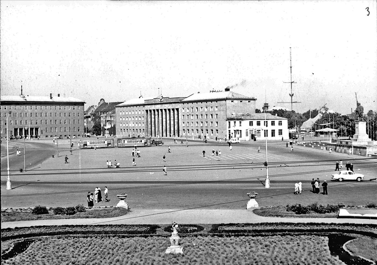 Площадь Победы Калининград 1960