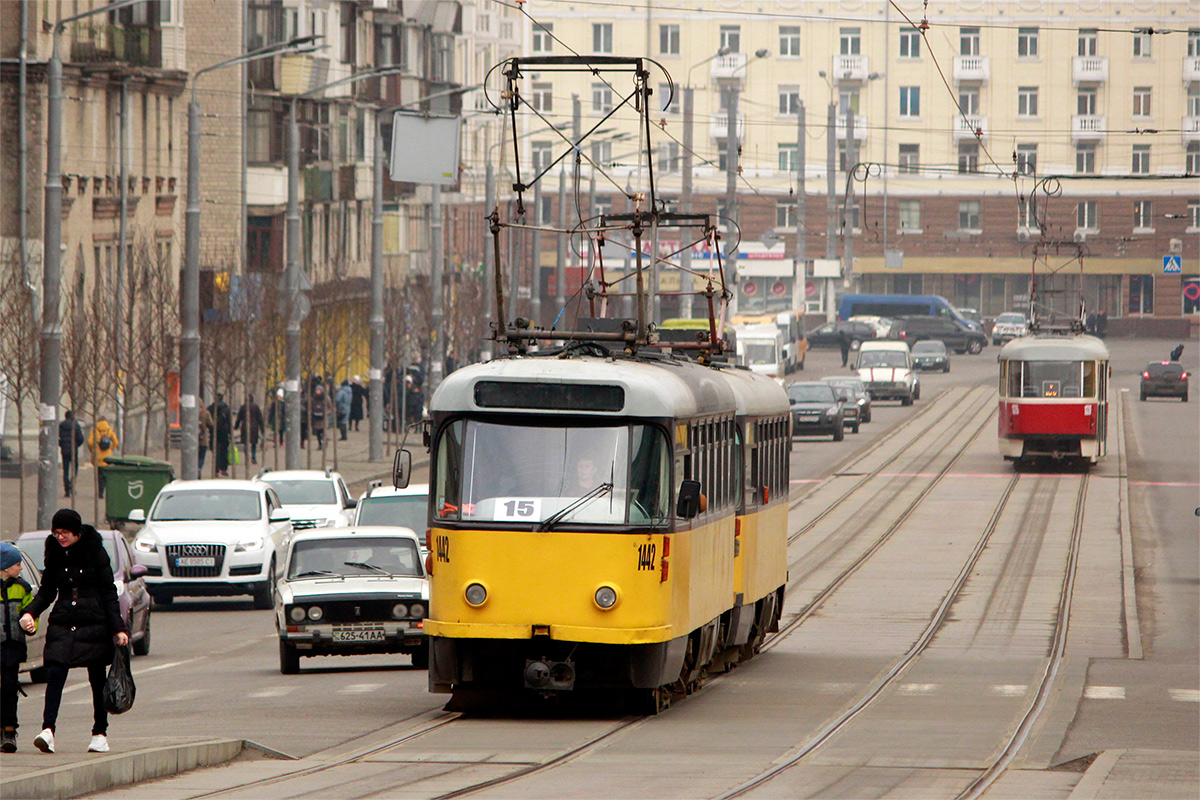 Днепр, Tatra T4D-MT № 1442