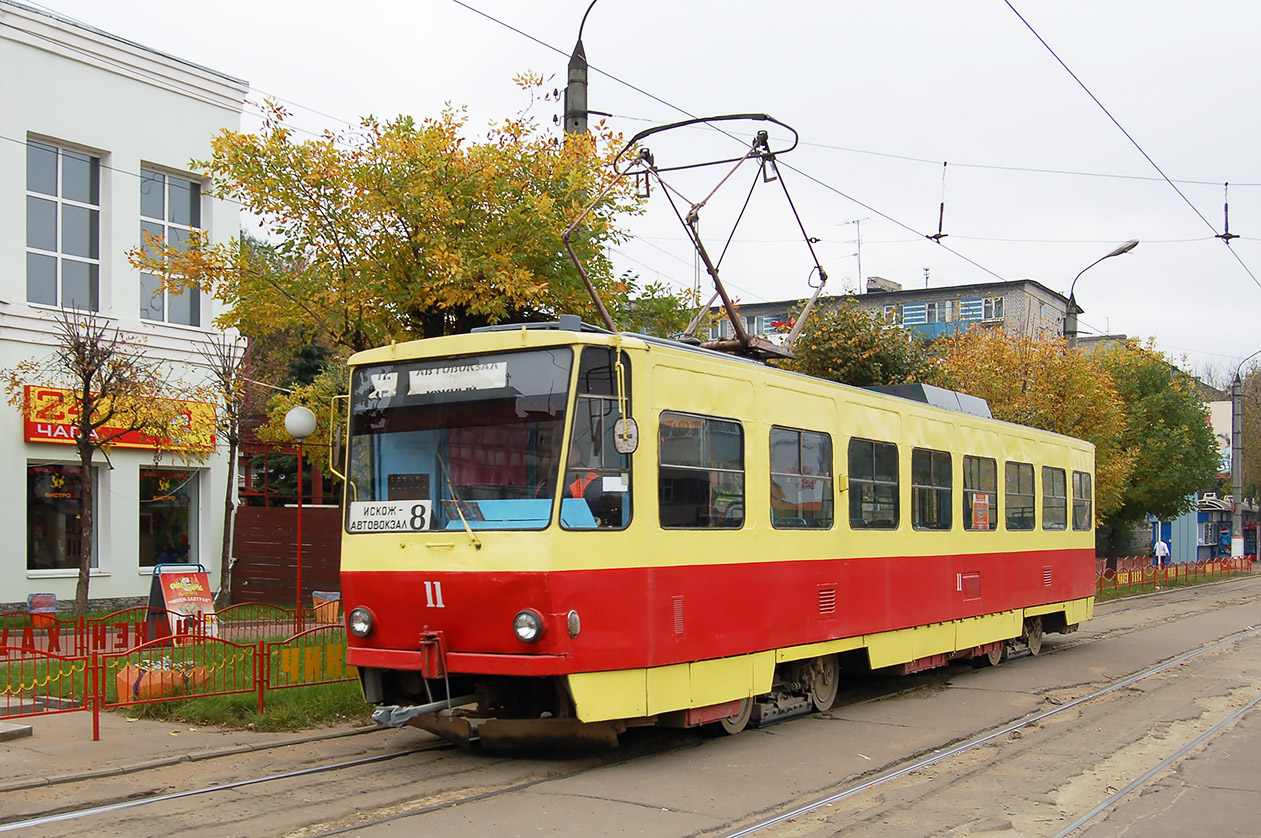 Тверь, Tatra T6B5SU № 11; Тверь — Тверской трамвай в начале 2000-х гг. (2002 — 2006 гг.)