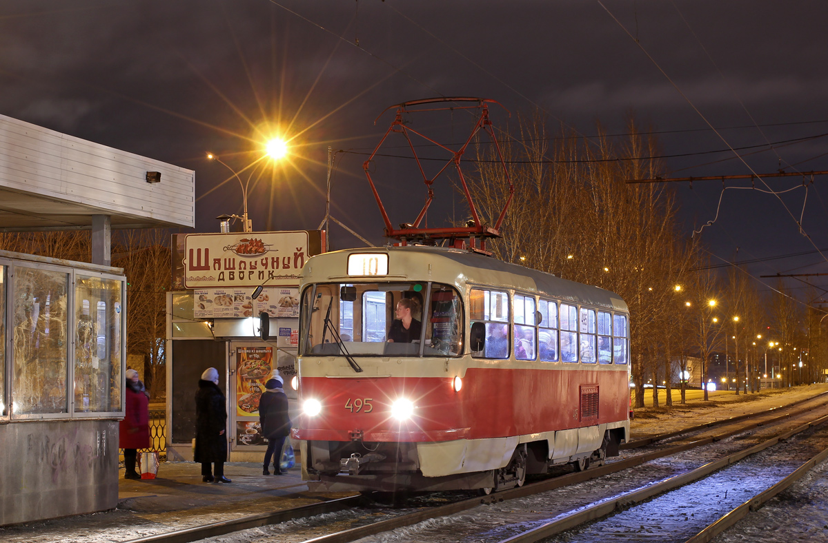 Jekaterinburgas, Tatra T3SU (2-door) nr. 495