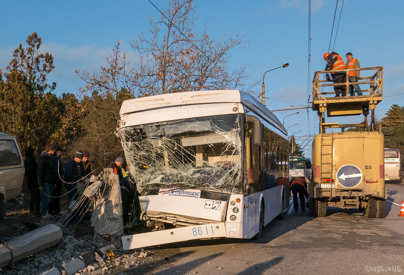 Крымский троллейбус, Тролза-5265.05 «Мегаполис» № 8611