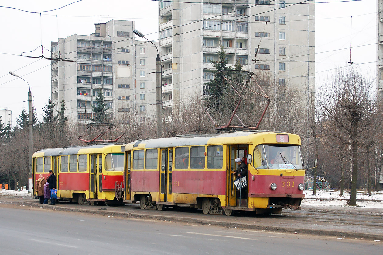Тверь, Tatra T3SU № 331; Тверь — Тверской трамвай в начале 2000-х гг. (2002 — 2006 гг.)