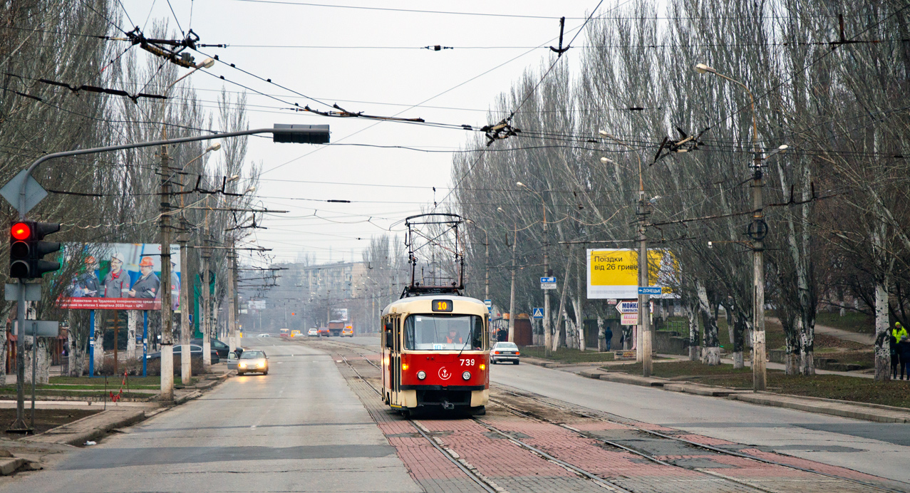Мариуполь, Tatra T3A № 739