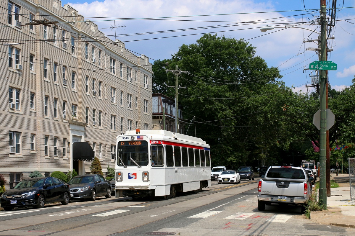 Филадельфия, Kawasaki City LRV № 9040