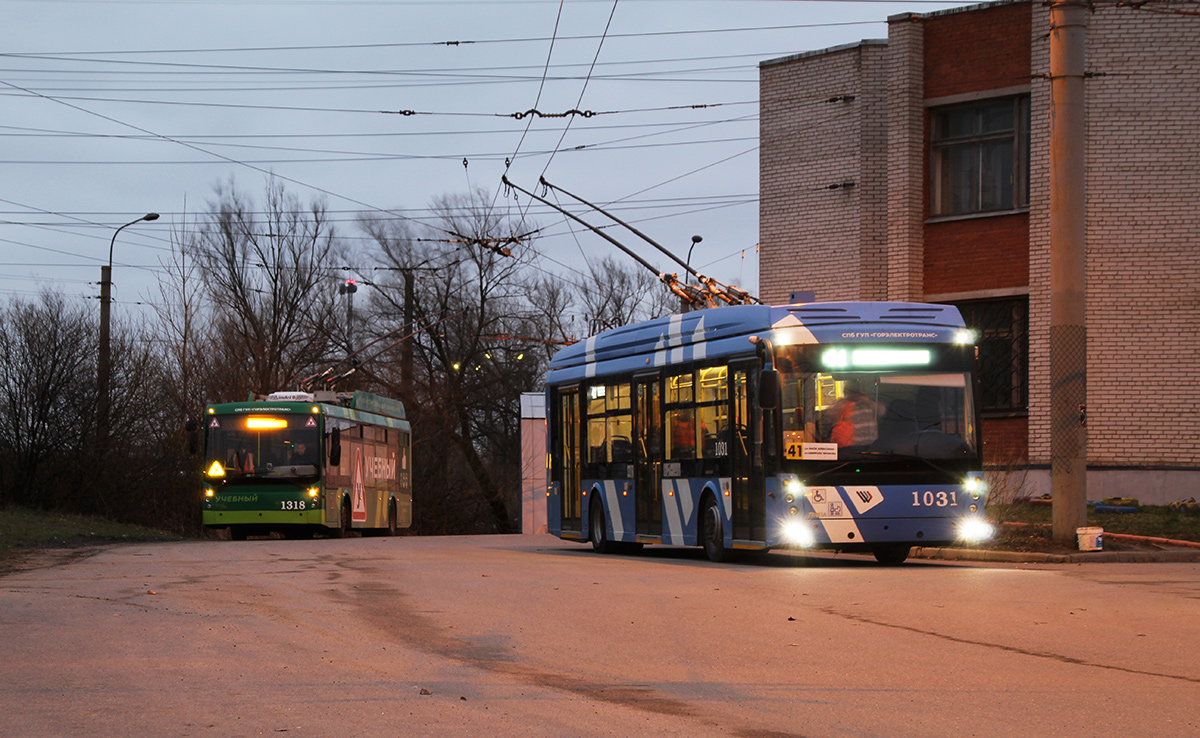 Sankt Peterburgas, Trolza-5265.08 “Megapolis” nr. 1031