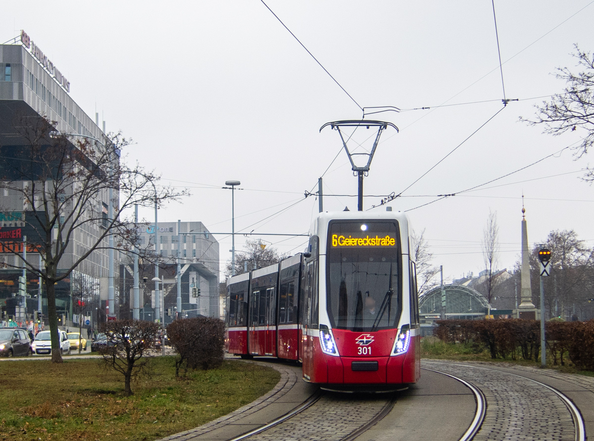 Vienna, Bombardier Flexity Wien (Type D) č. 301