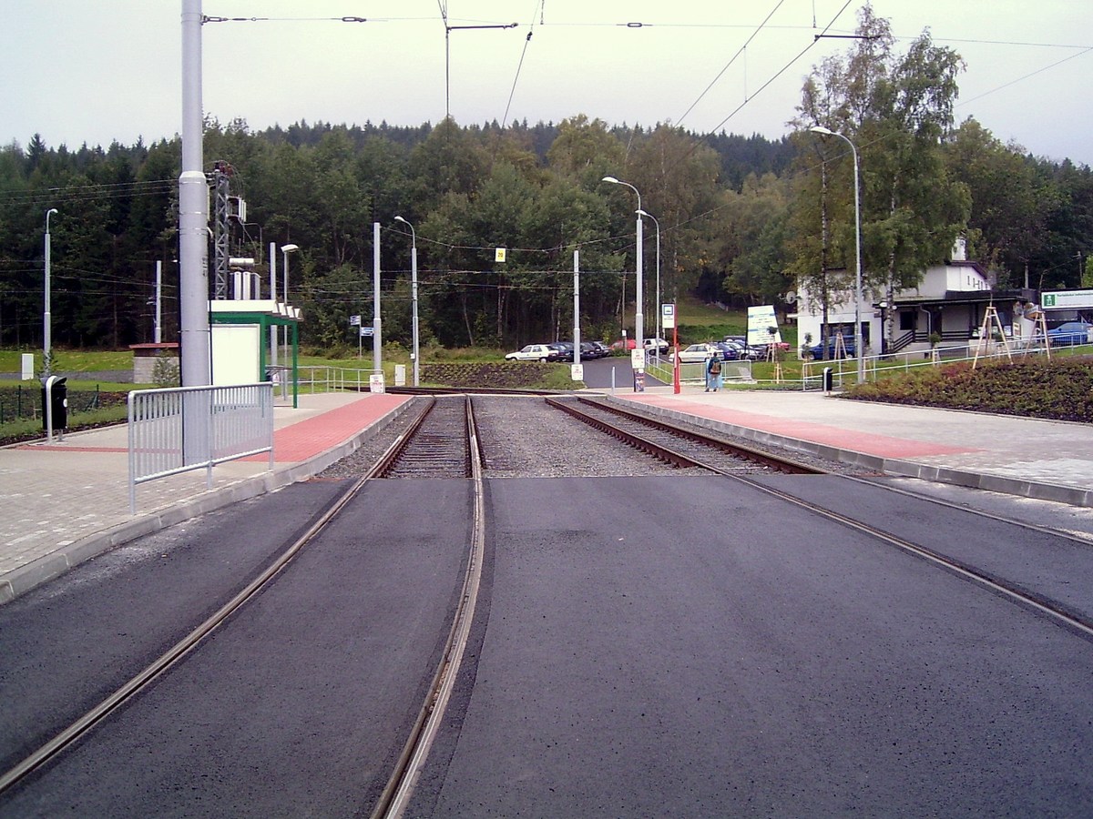 Либерец - Яблонец-над-Нисой — Трамвайные линии и инфраструктура / Tramvajové tratě a infrastruktura