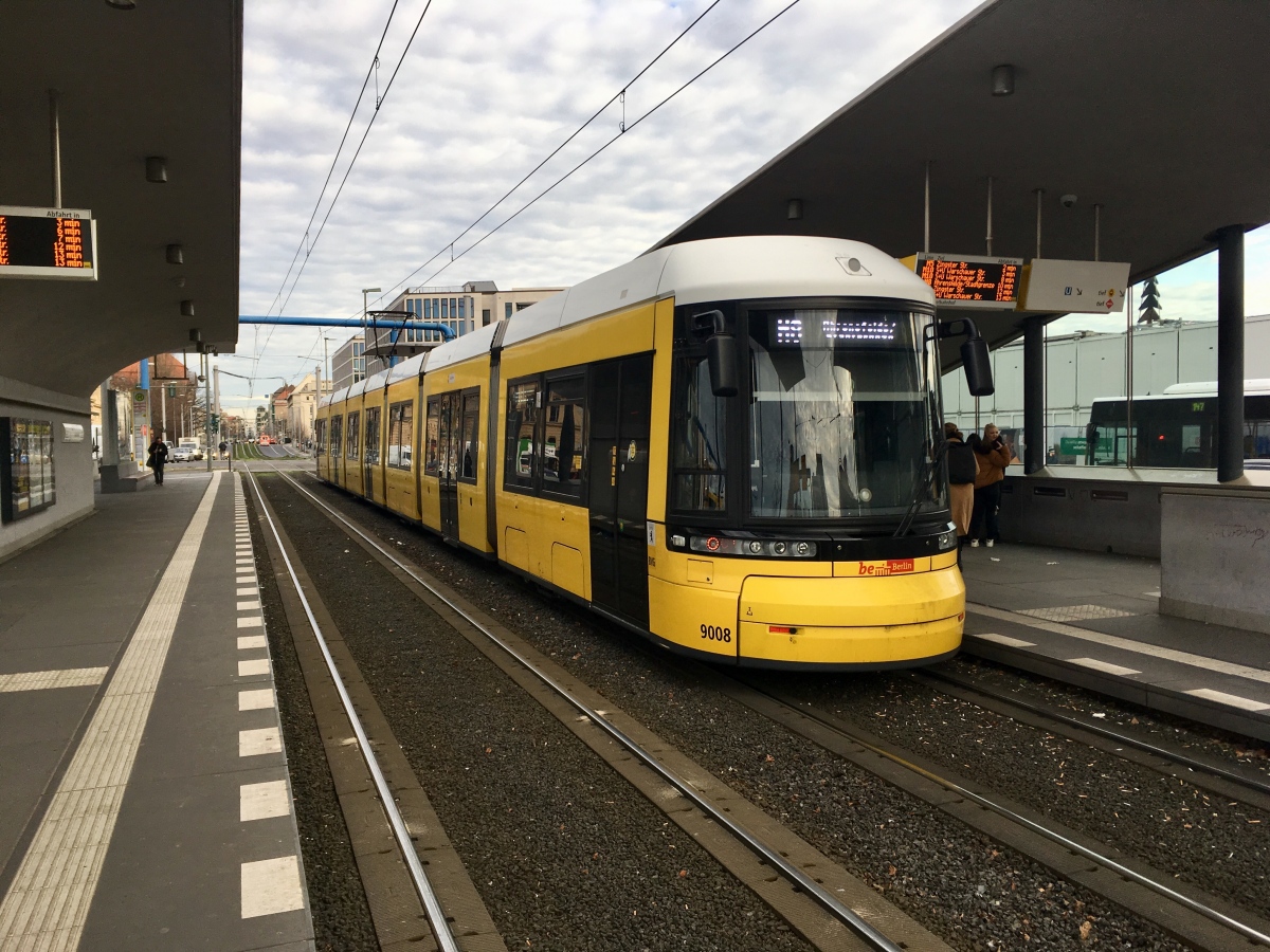 Берлин, Bombardier Flexity Berlin (GT8-08ZR/F8Z) № 9008