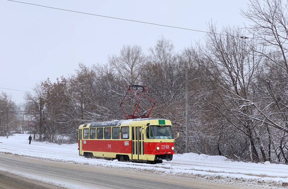 Ижевск, Tatra T3SU (двухдверная) № 2248