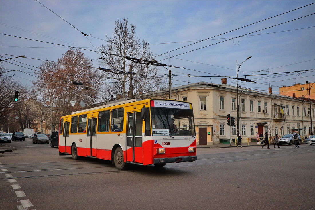 Odessa, Škoda 14Tr17/6M № 4005