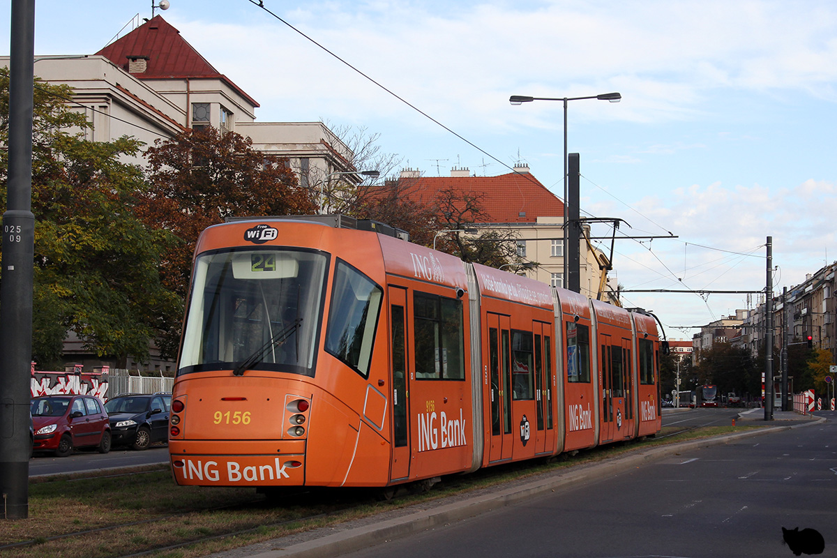 Прага, Škoda 14T Elektra № 9156
