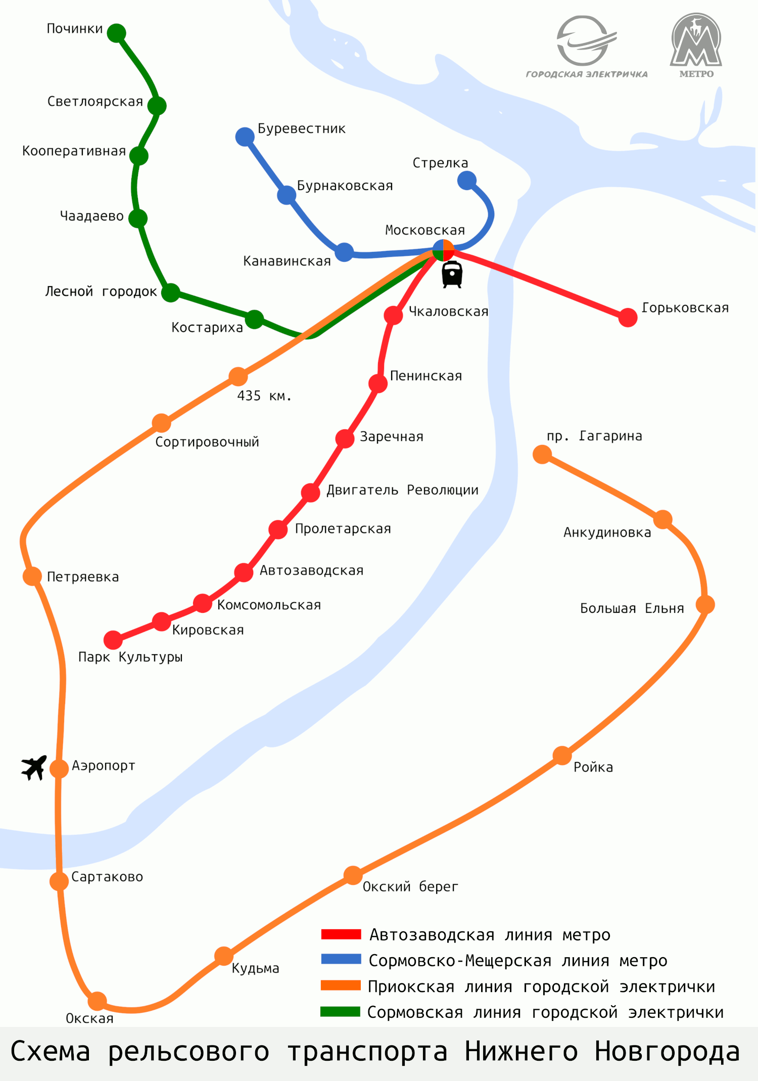 Nischni Nowgorod — Maps