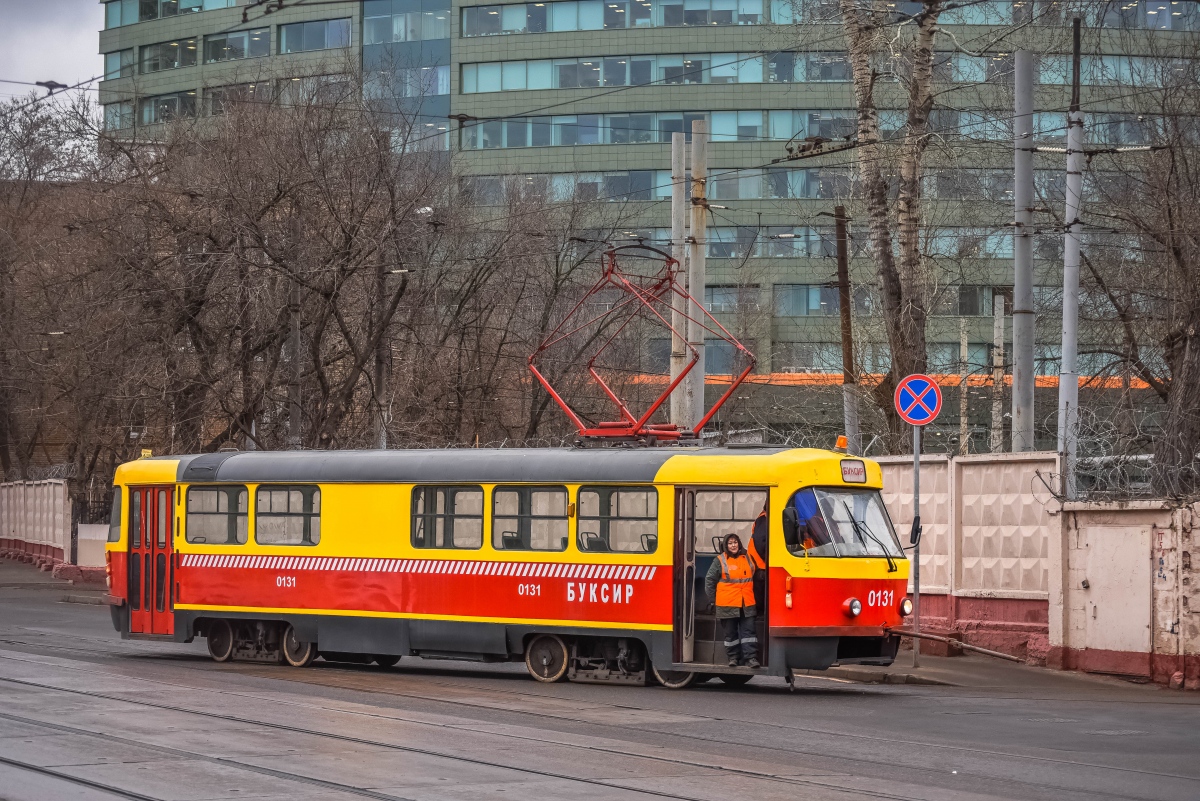 Москва, Tatra T3SU № 0131