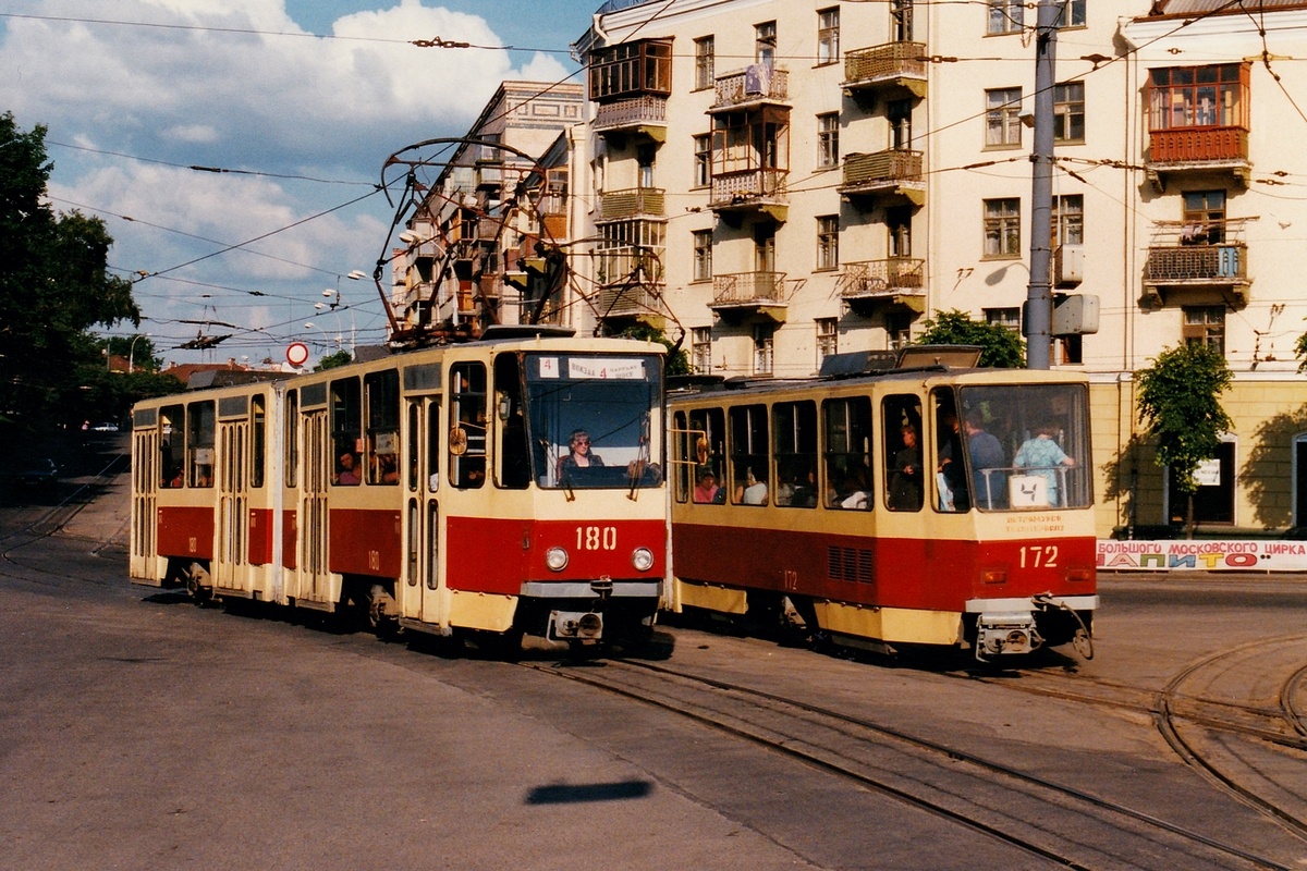 Винница, Tatra KT4SU № 180; Винница — Старые фотографии