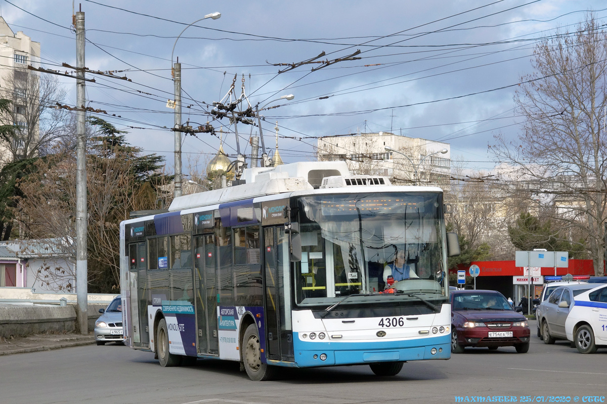 Крымский троллейбус, Богдан Т70110 № 4306