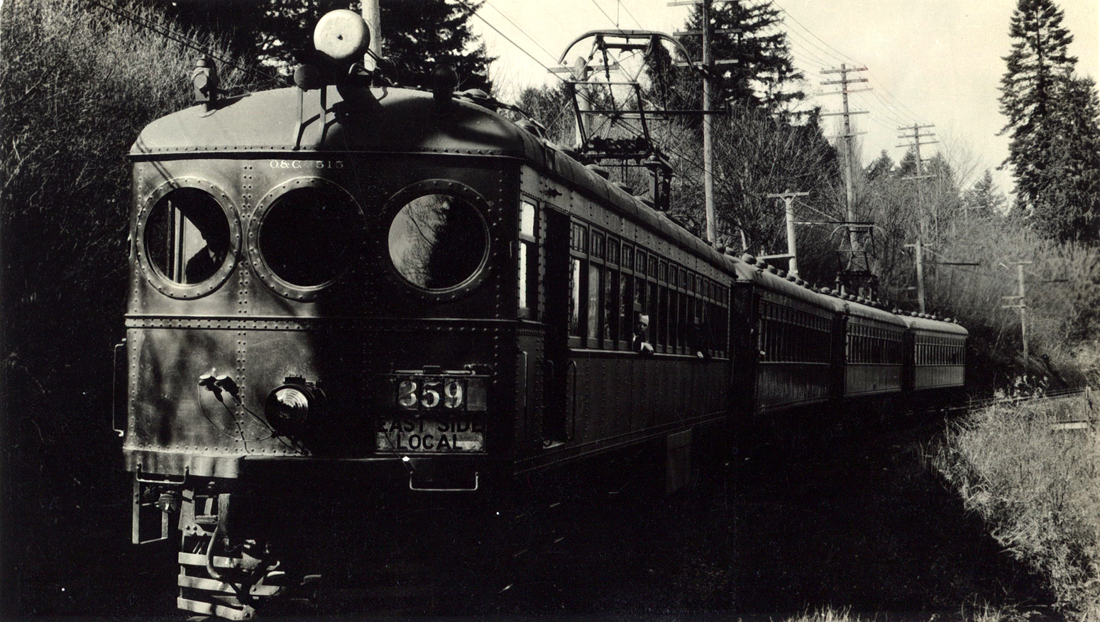 Portland, OR, Pullman interurban motor car nr. 515