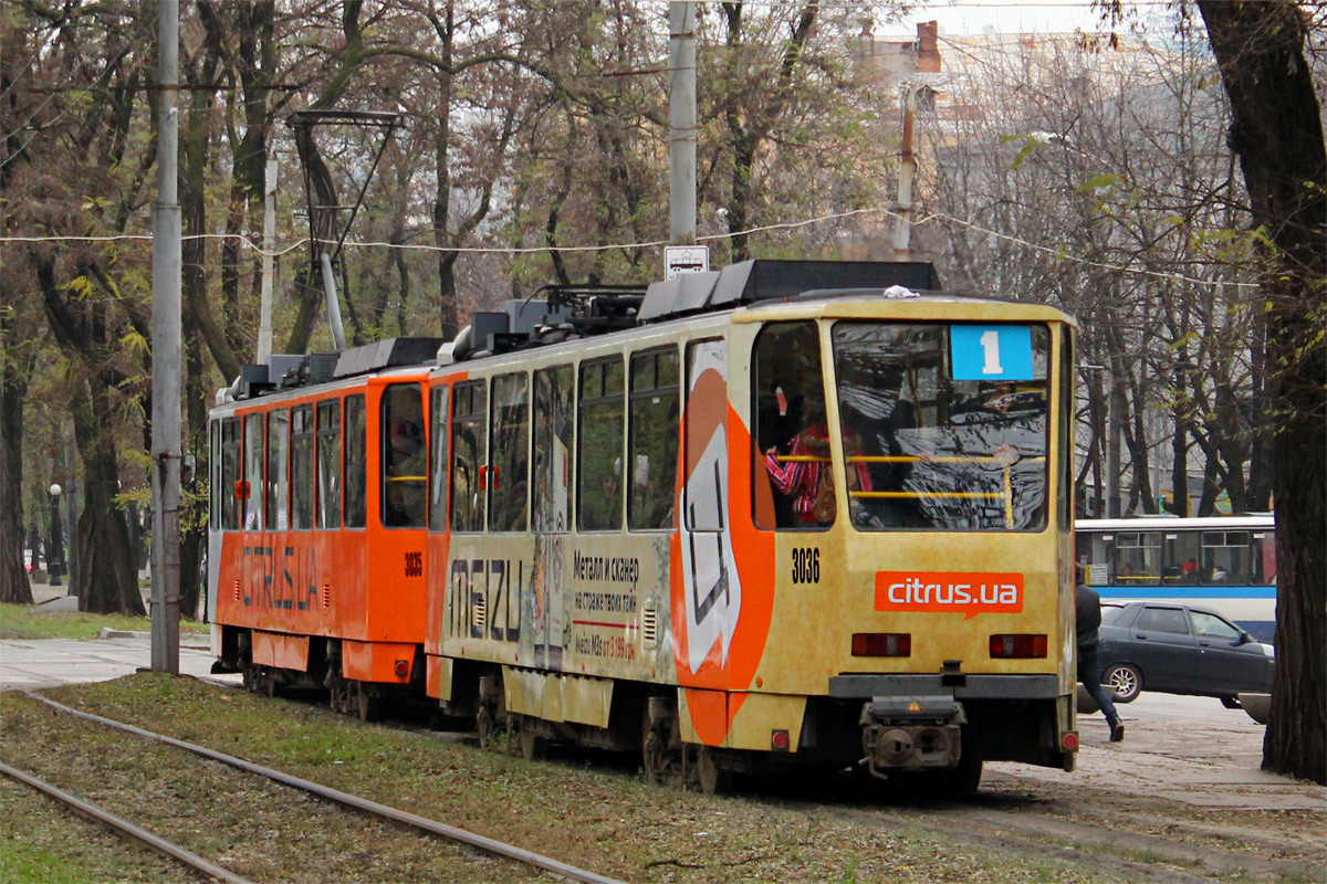 Днепр, Tatra T6A2M № 3036