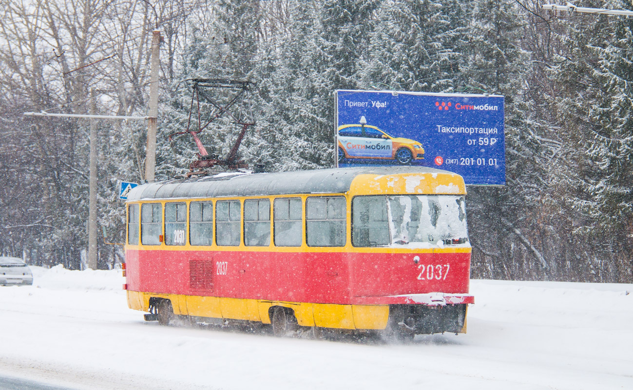 Уфа, Tatra T3D № 2037