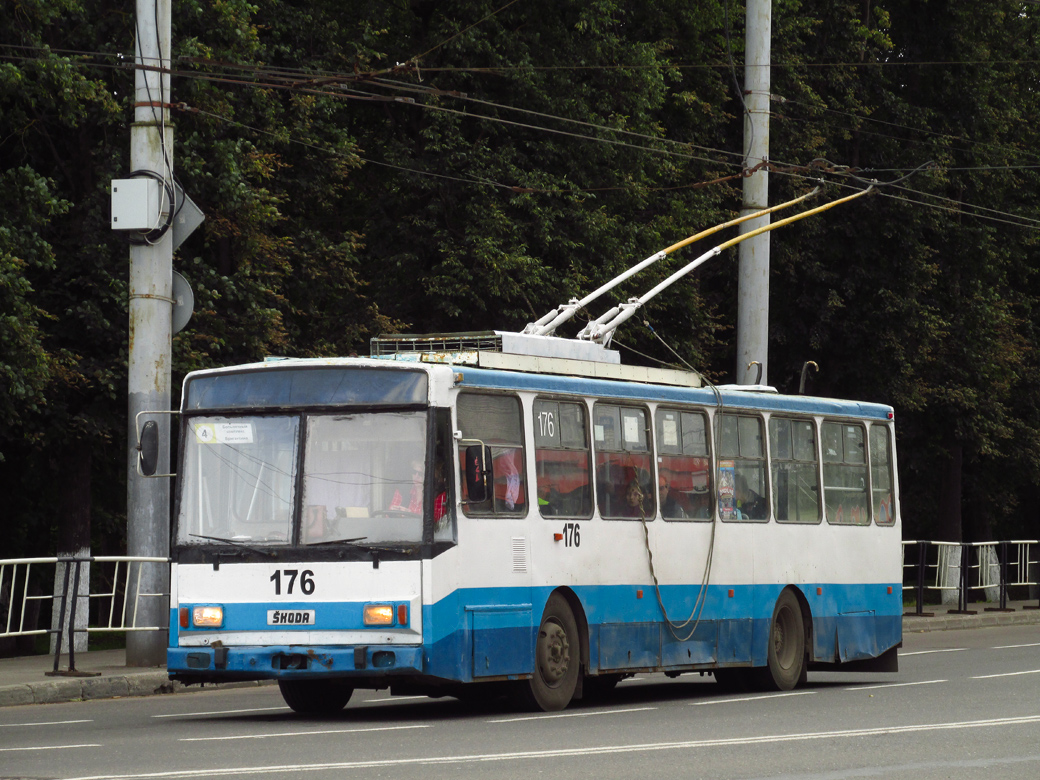 Вологда, Škoda 14TrM (ВМЗ) № 176
