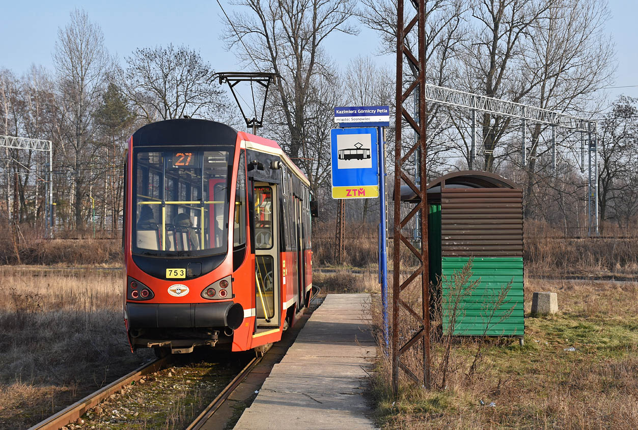 Силезские трамваи, Konstal 105N-HF11AC № 753