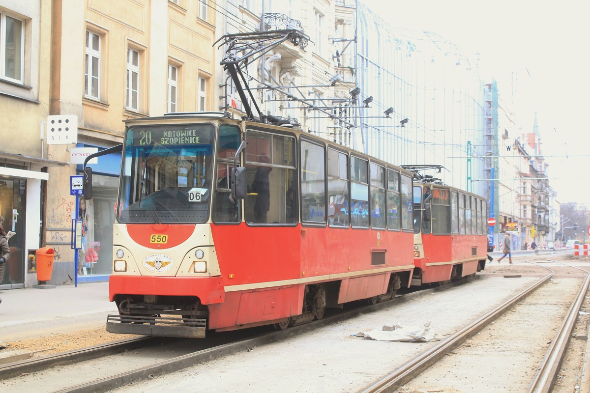 Силезские трамваи, Konstal 105Na № 550