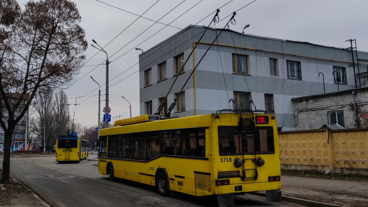 Киев, МАЗ-ЭТОН Т103 № 3718