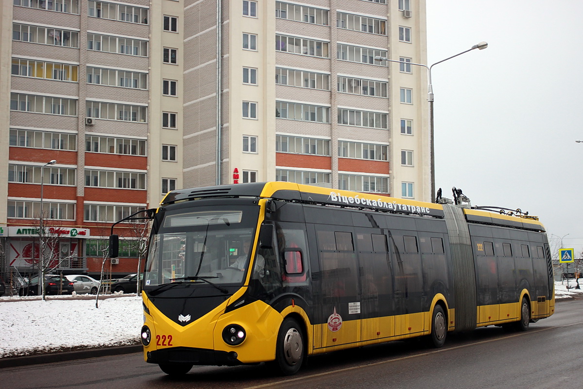 Витебск, БКМ 43300D № 222; Витебск — Троллейбусные маршруты с использованием автономного хода