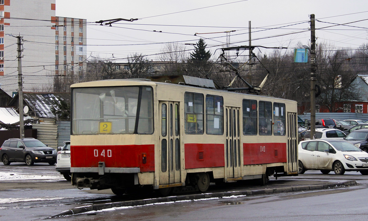 Курск, Tatra T6B5SU № 040