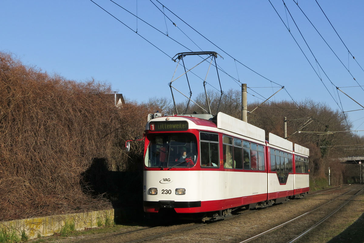 Freiburg im Breisgau, Duewag GT8NF — 230