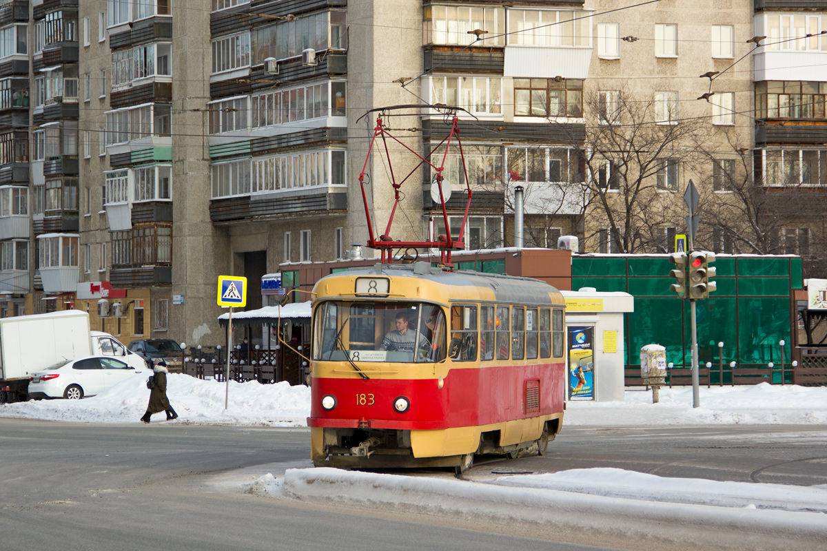 Екатеринбург, Tatra T3SU № 183