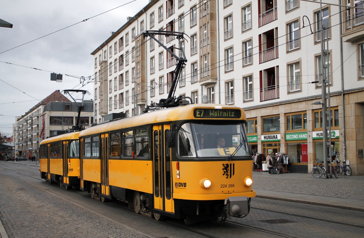 Дрезден, Tatra T4D-MT № 224 266