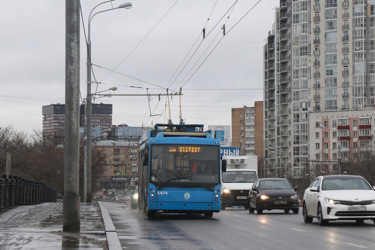 Москва, Тролза-5265.00 «Мегаполис» № 5474