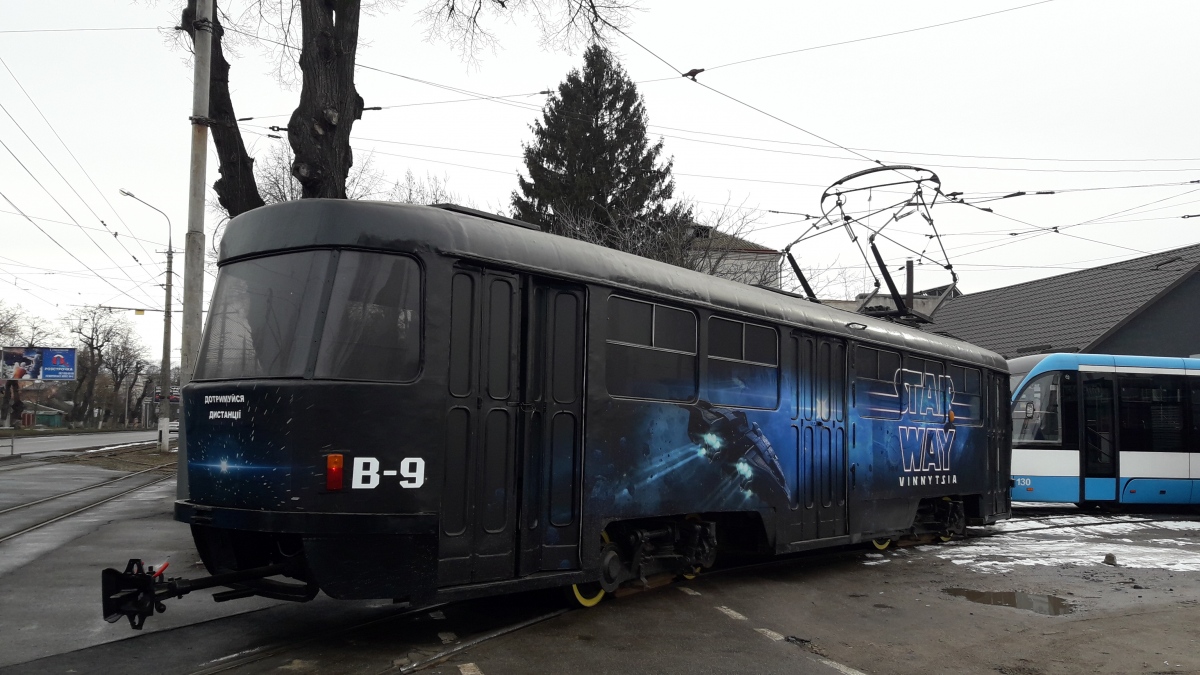 Винница, Tatra T4SU № В-9; Винница — Транспорт в тематическом дизайне