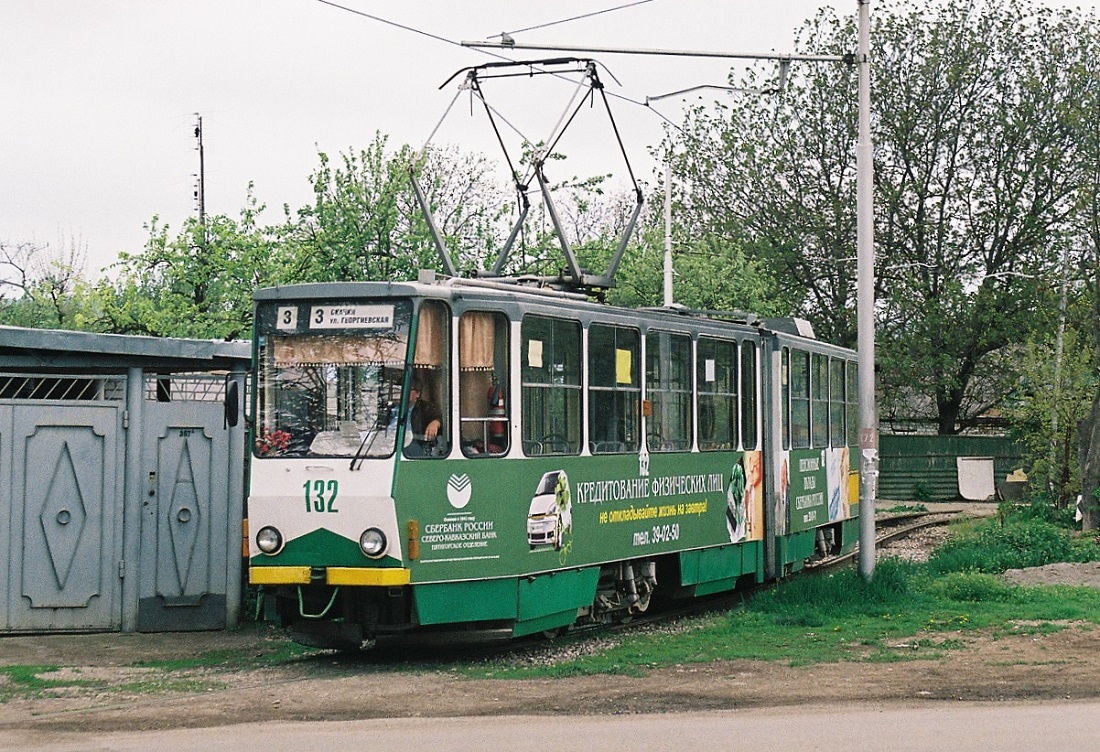 Пятигорск, Tatra KT4SU № 132