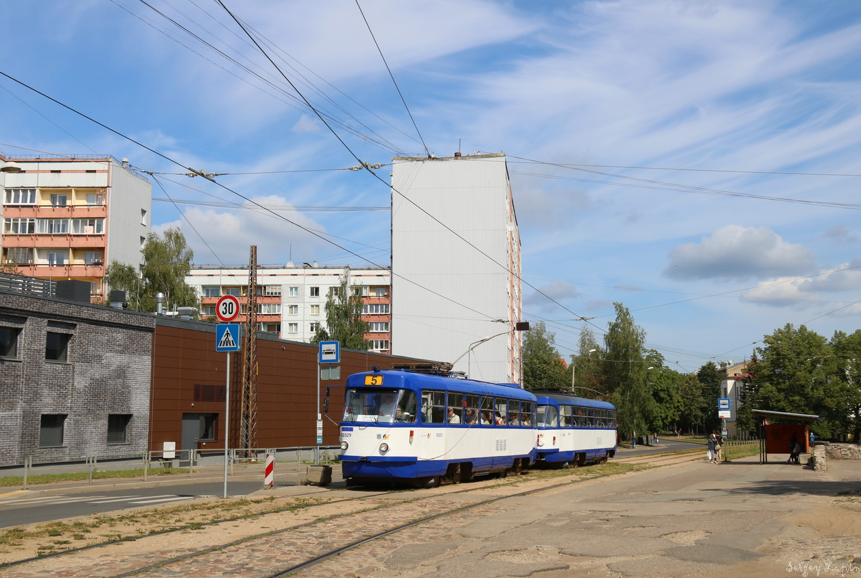 Рига, Tatra T3A № 30329